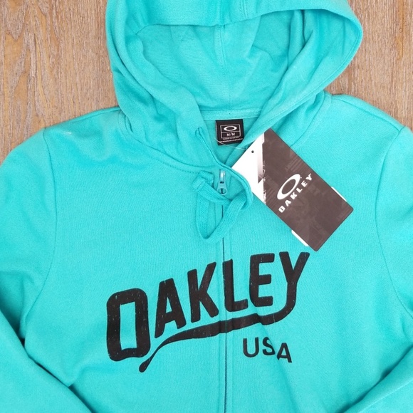 Oakley Tops - Oakley Full Zip Fleece Hoody Brand New With Tags